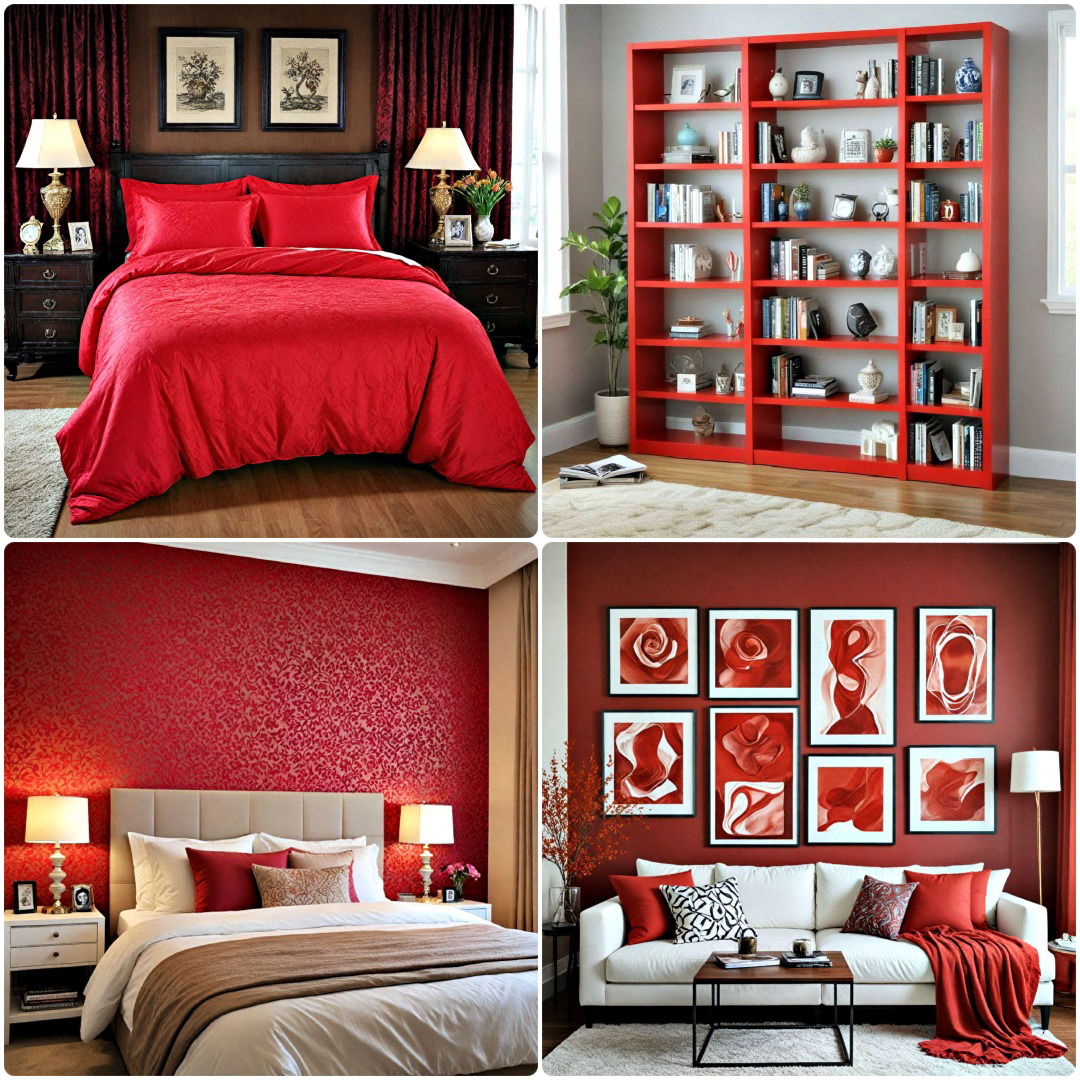 20 Red Bedroom Ideas for A Daring & Dramatic Space