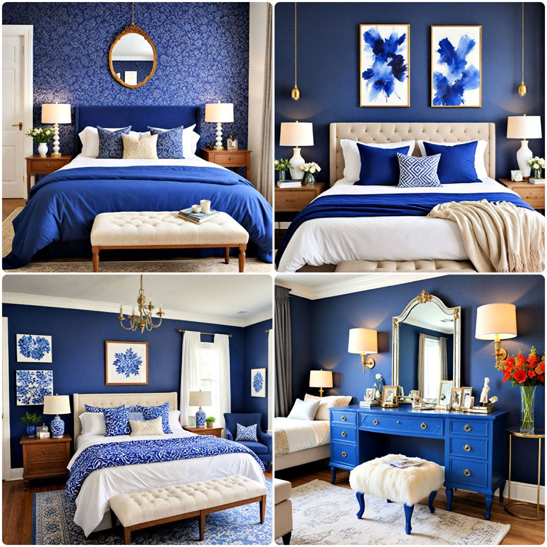 20 Royal Blue Bedroom Ideas For A Serene Sleep Oasis