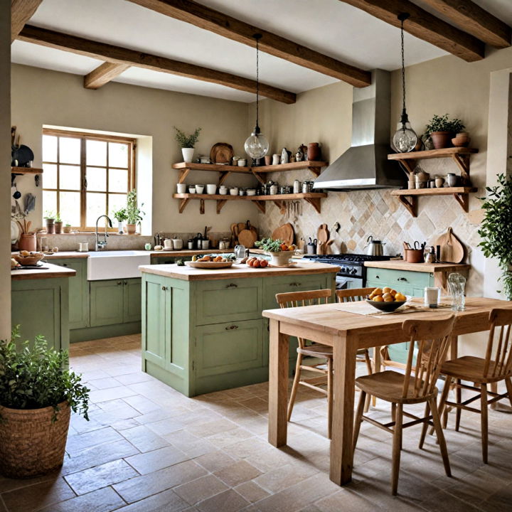 rustic charm kitchen