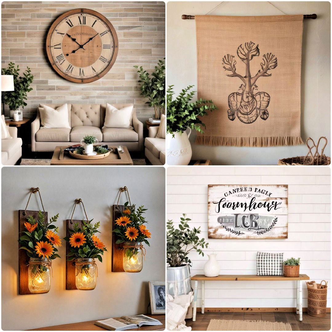 15 Rustic Wall Decor Ideas for A Cozy Feel
