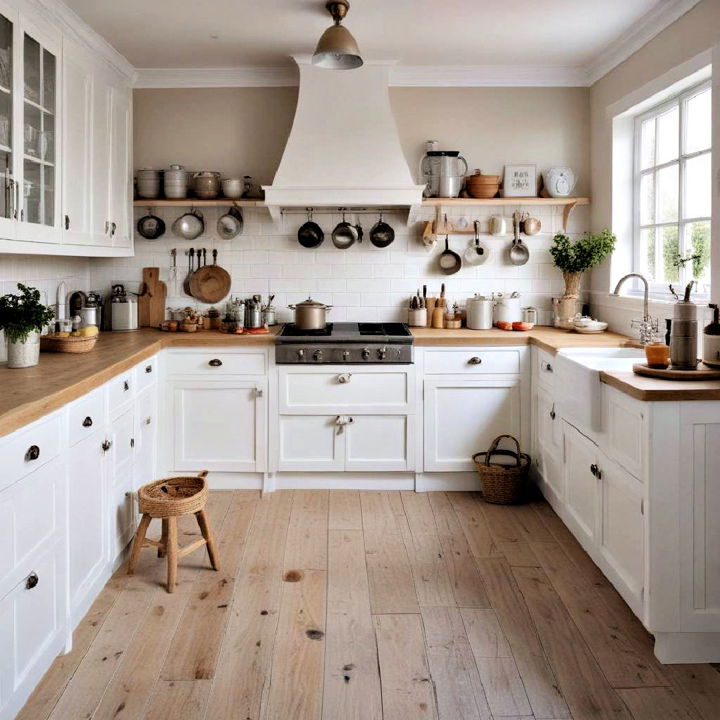 scandinavian country kitchen