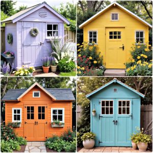 shed color ideas