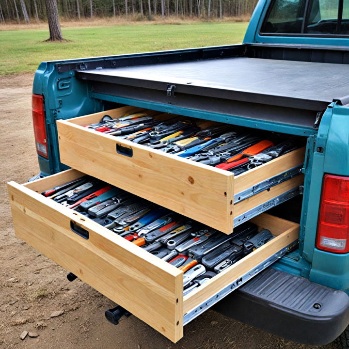 slide out drawers for truck bed storage