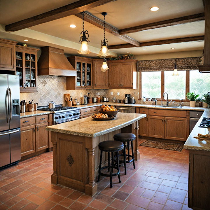 southwestern country kitchen