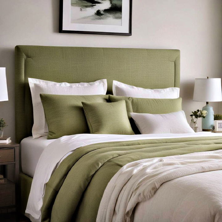 stylish and comfortable upholstered headboard