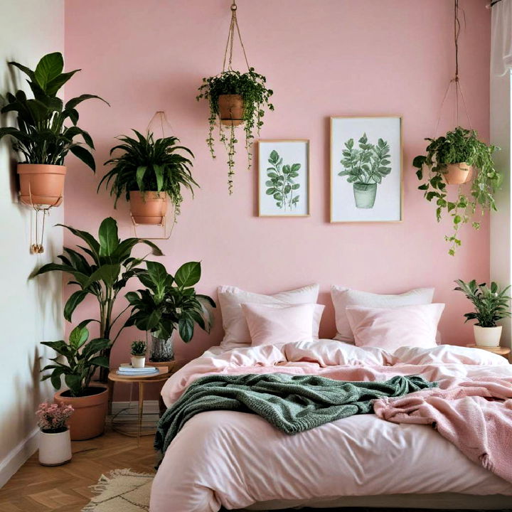 stylish green plants for bedroom