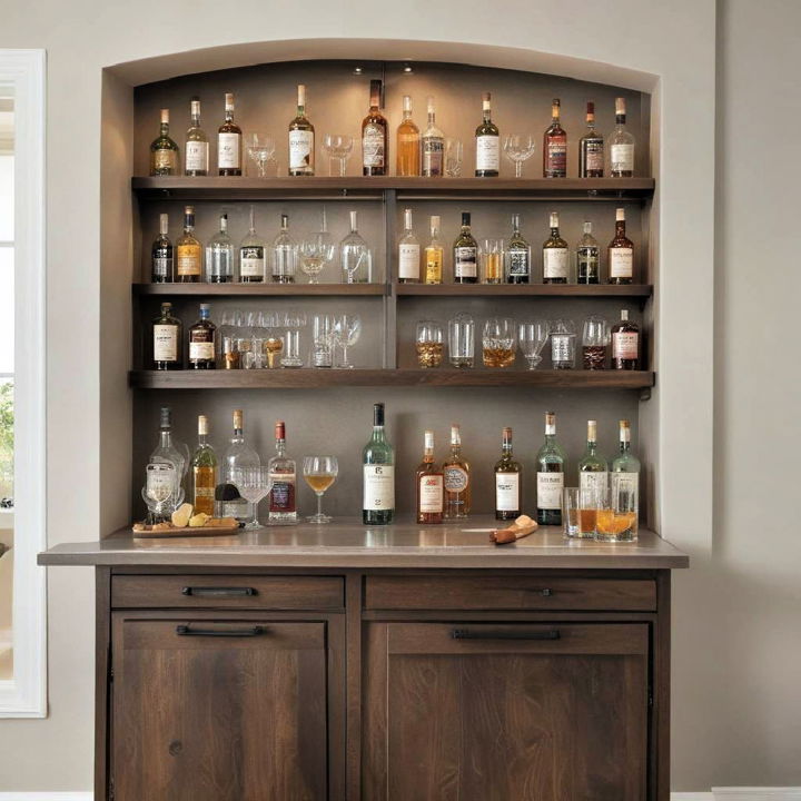 stylish home bar