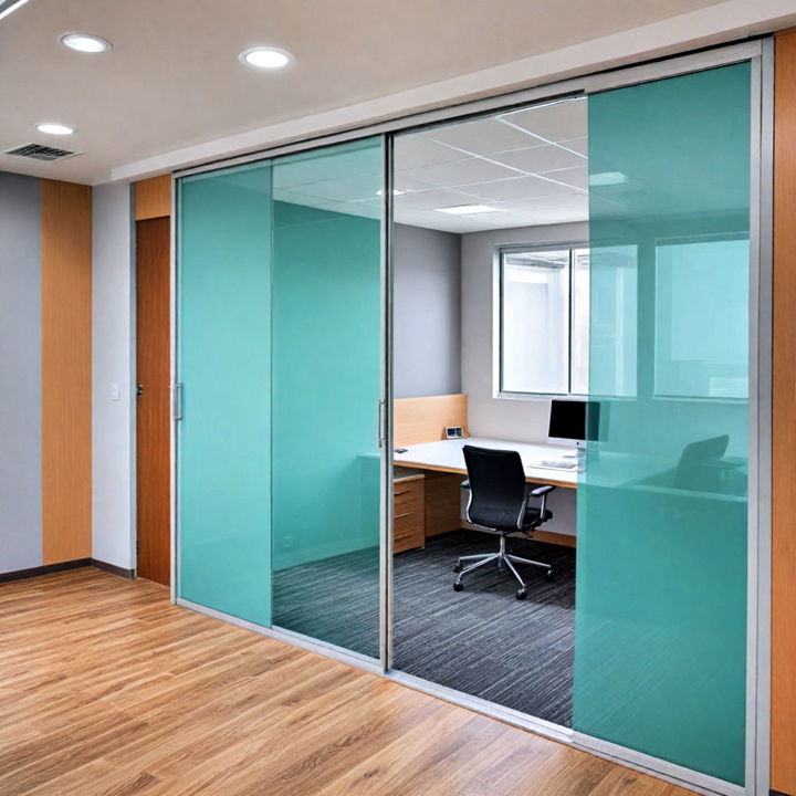 stylish office sliding door