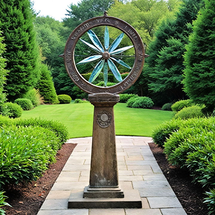 sun dials for formal garden