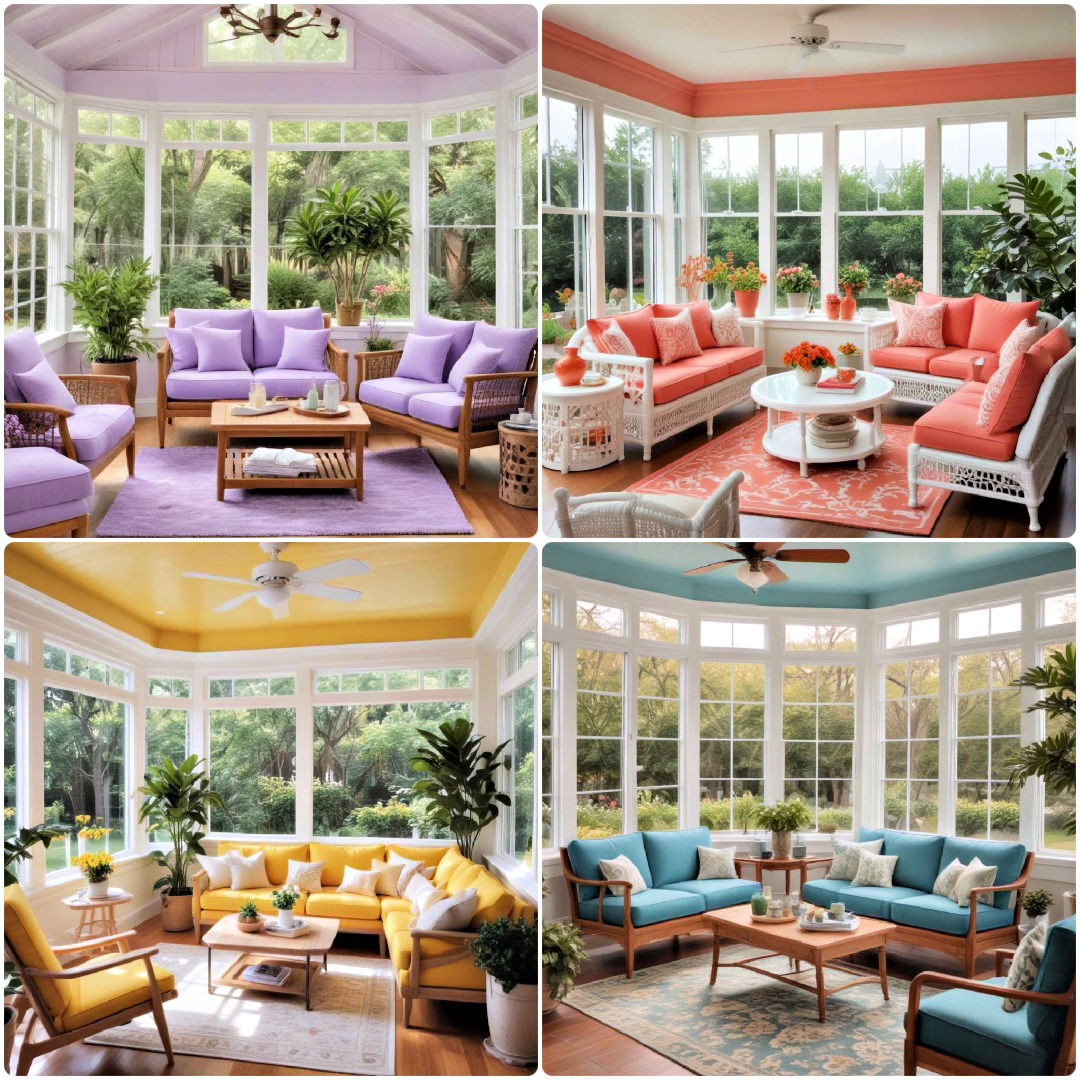15 Sunroom Paint Color Ideas and Inspiration
