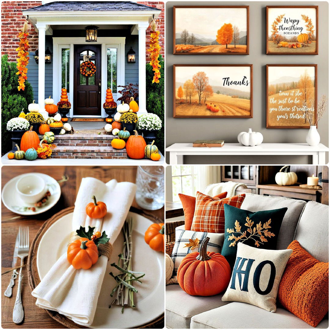 40 Thanksgiving Decor Ideas: From Rustic to Modern