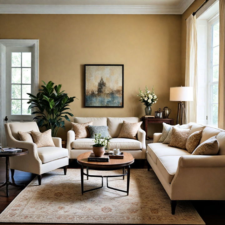 transitional harmony living room idea