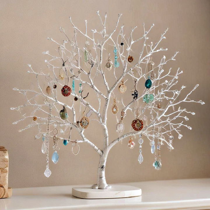 tree unique way to display jewelry