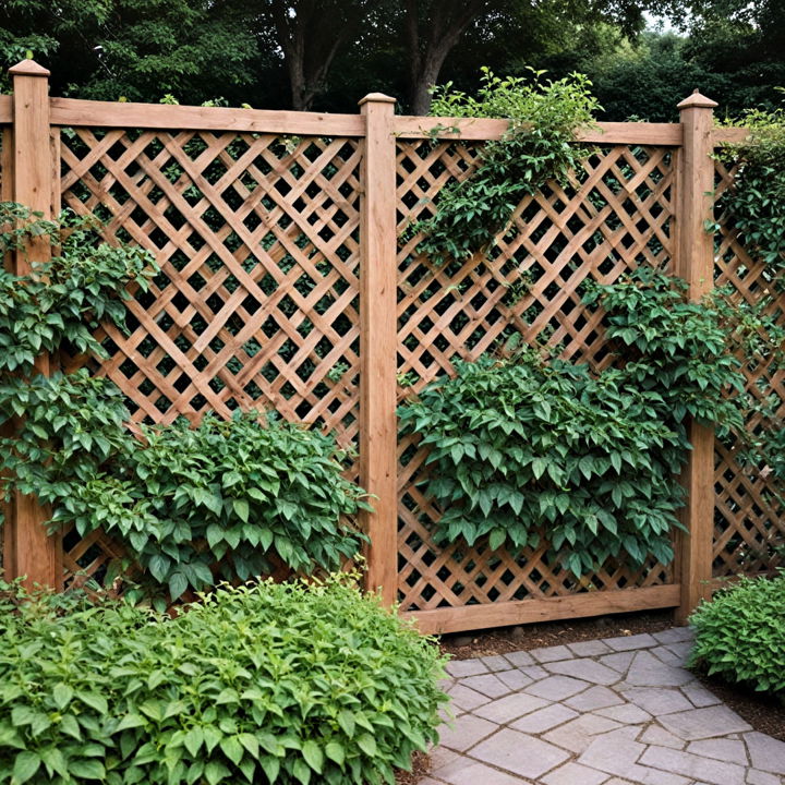 trellis lattice fence