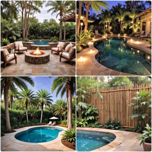 tropical pool landscaping ideas