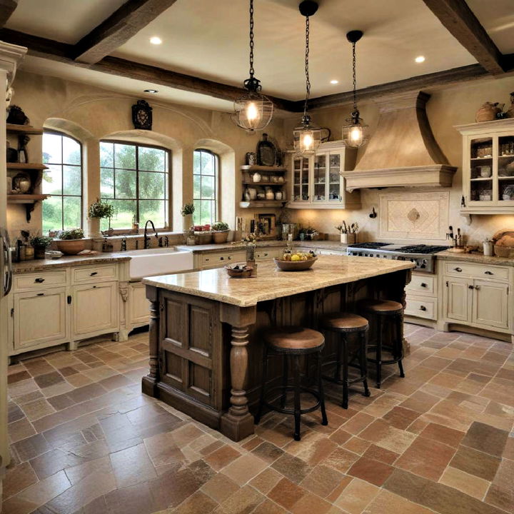 tuscan country kitchen