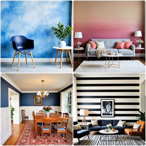 two tone wall paint ideas