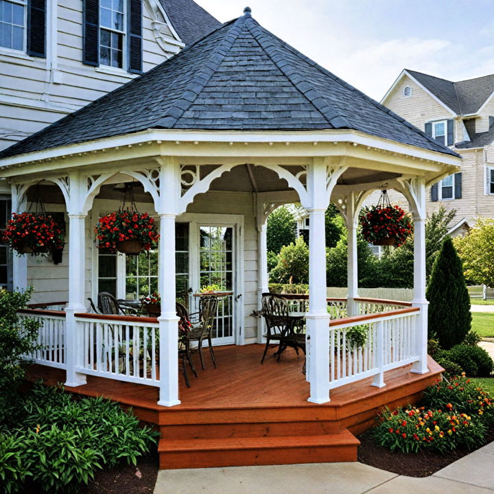 unique and charming gazebo roof