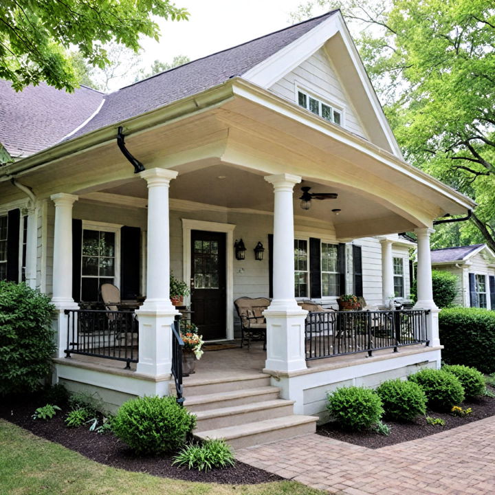 unique and custom flat and curved roof