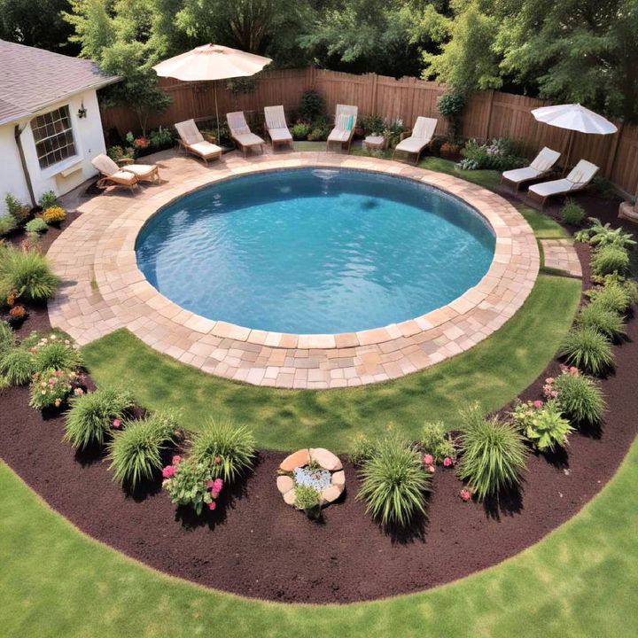 unique circular pool design