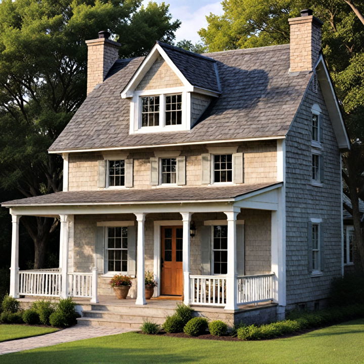 unique saltbox porch roof