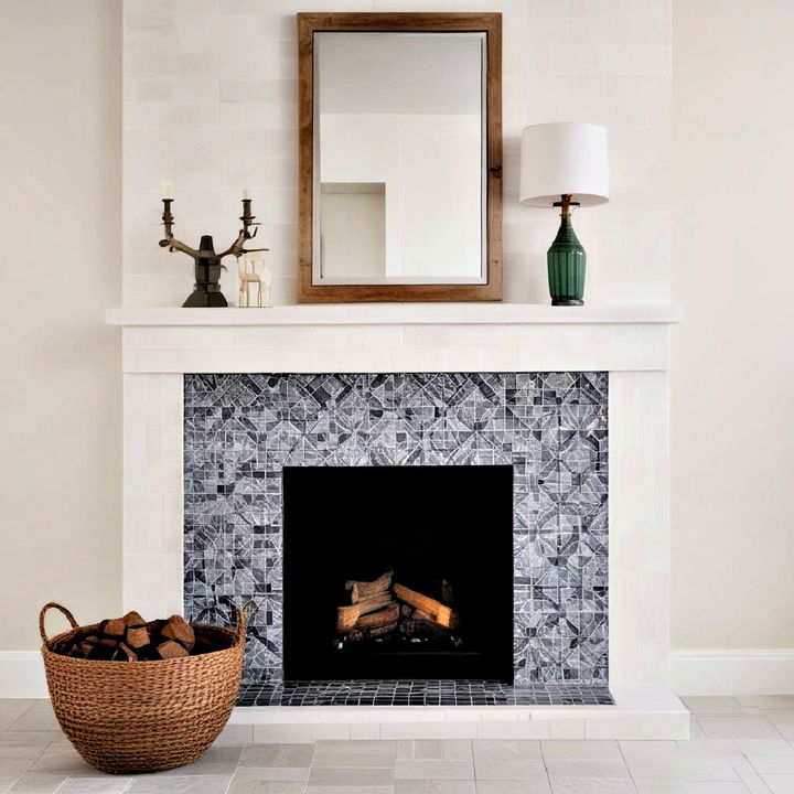 versatile tile fireplace surround