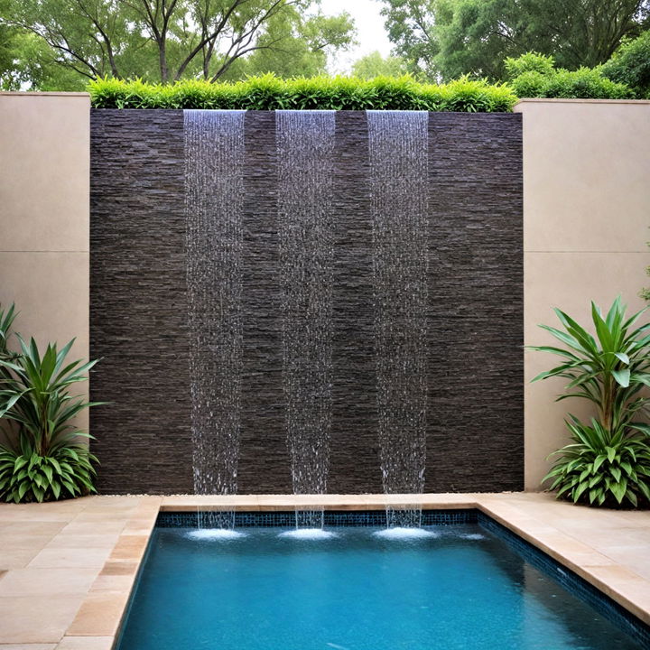 water wall waterfall