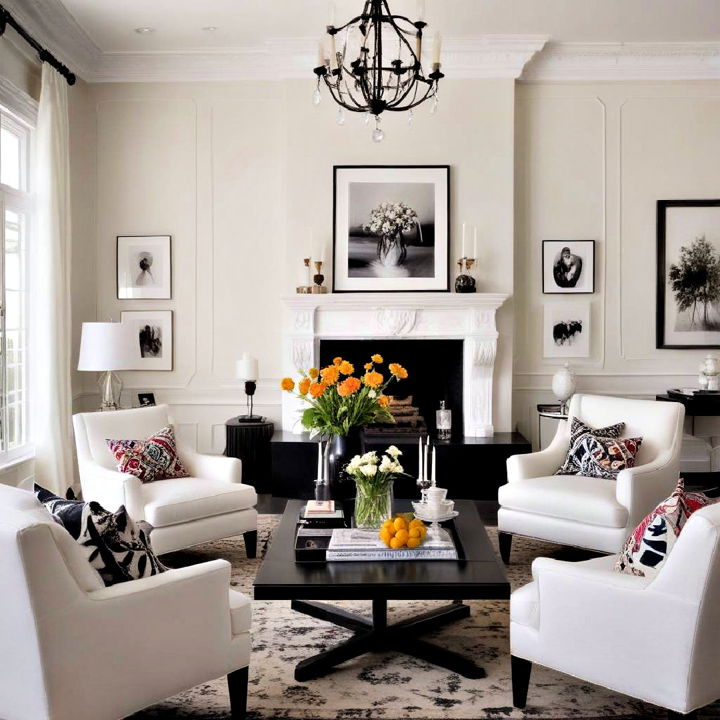 white upholstered chairs