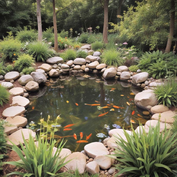 wildlife fish pond