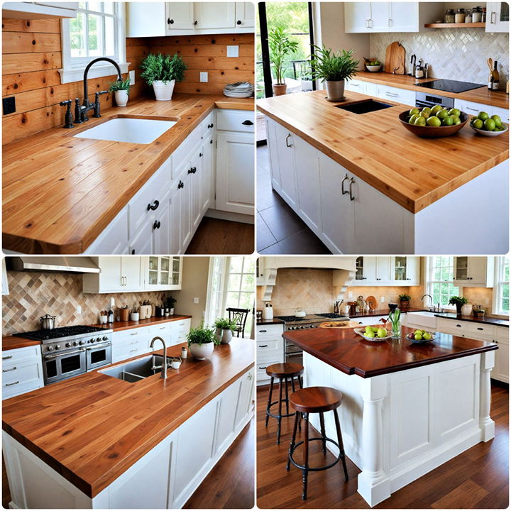 wood countertop ideas