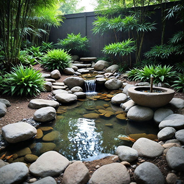 zen fish pond