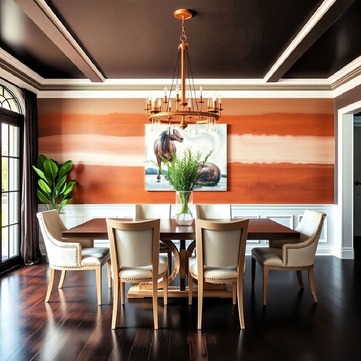 accent wall to create a visual centerpiece