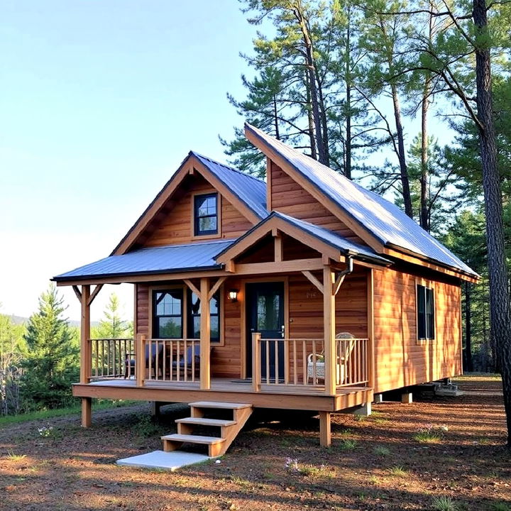 adirondack cabin tiny house