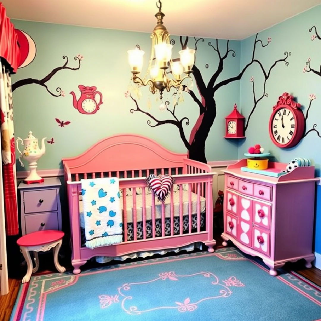 alice in wonderland nursery idea