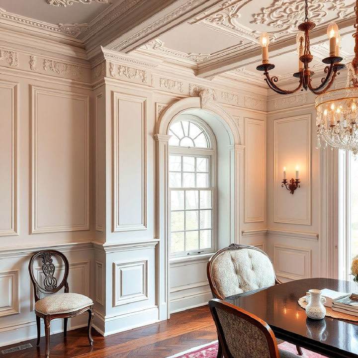 artistic molding french interior