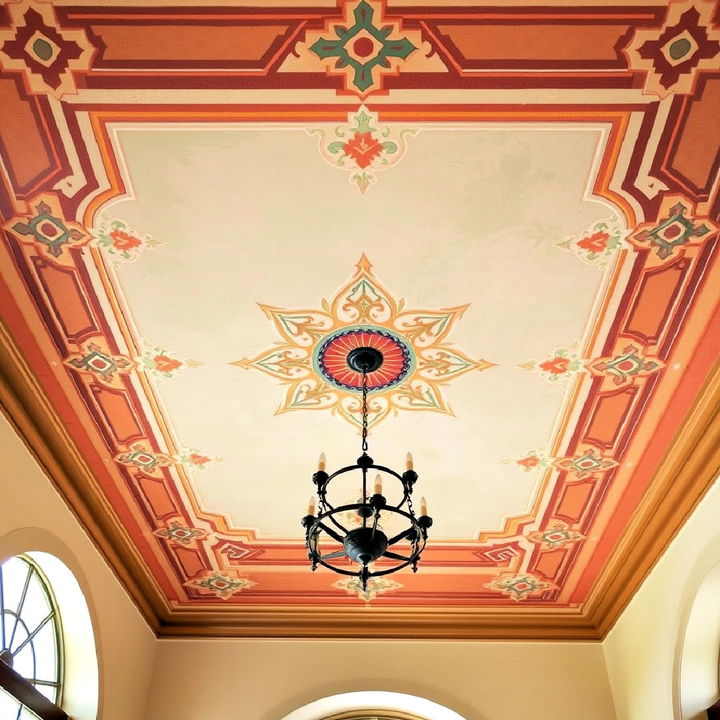 artistic painted ceilings