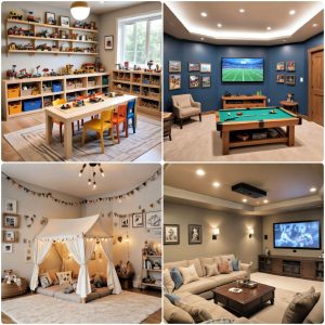 basement playroom ideas