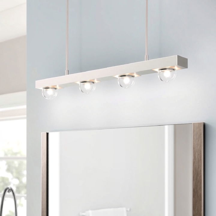 bathroom multi light bar pendants