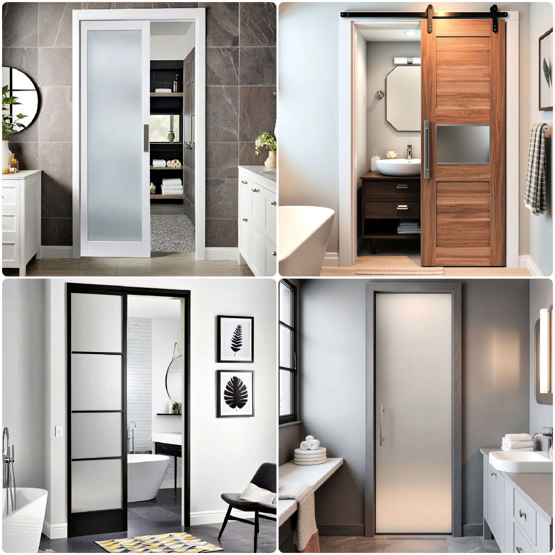 28 Bathroom Door Ideas To Boost Privacy & Style