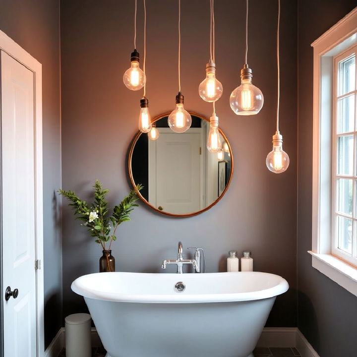 bathroom swag pendant lights