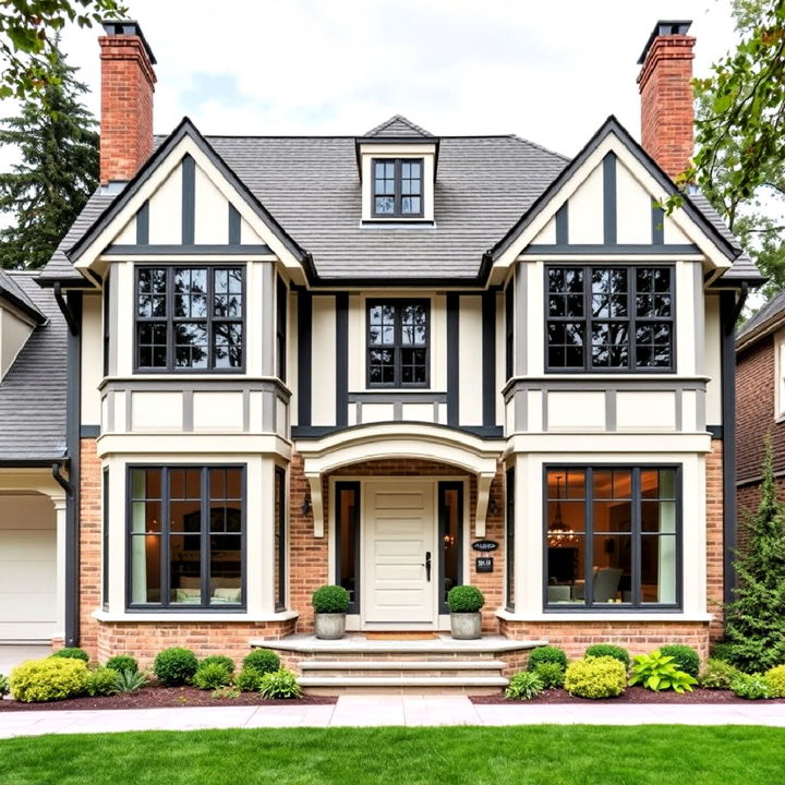 bay windows for classic tudor charm