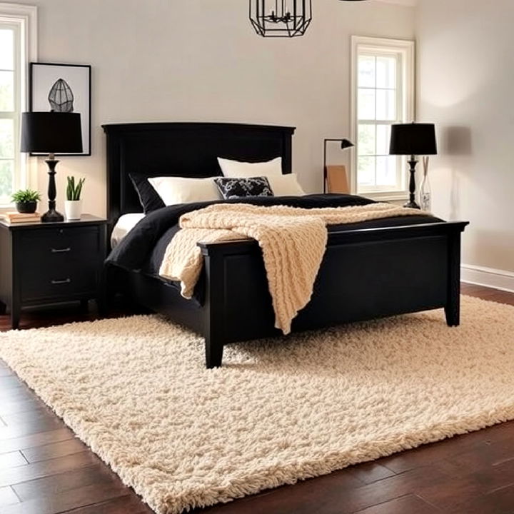 beige area rug for bedroom