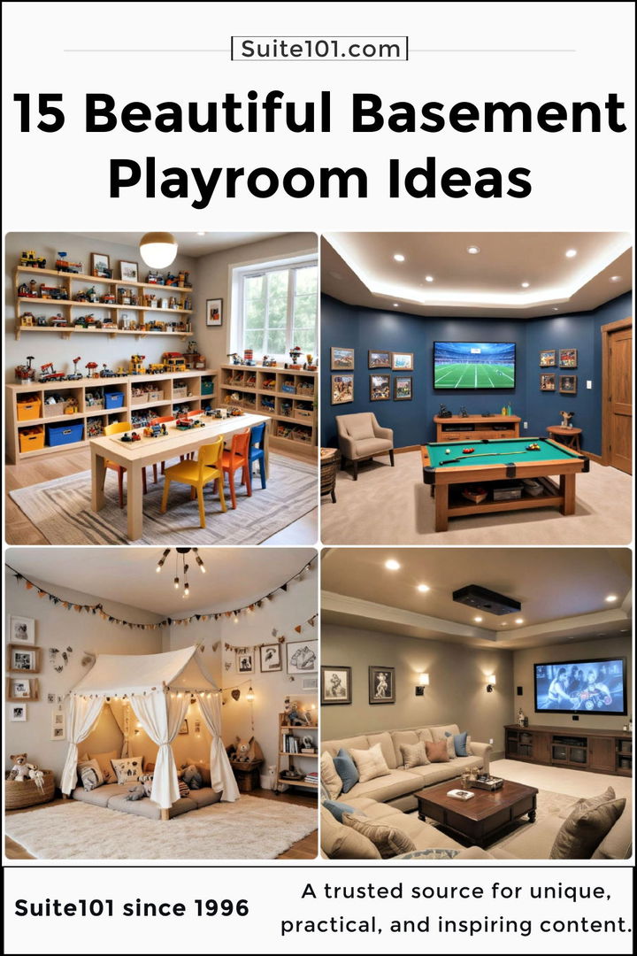 best basement playroom ideas