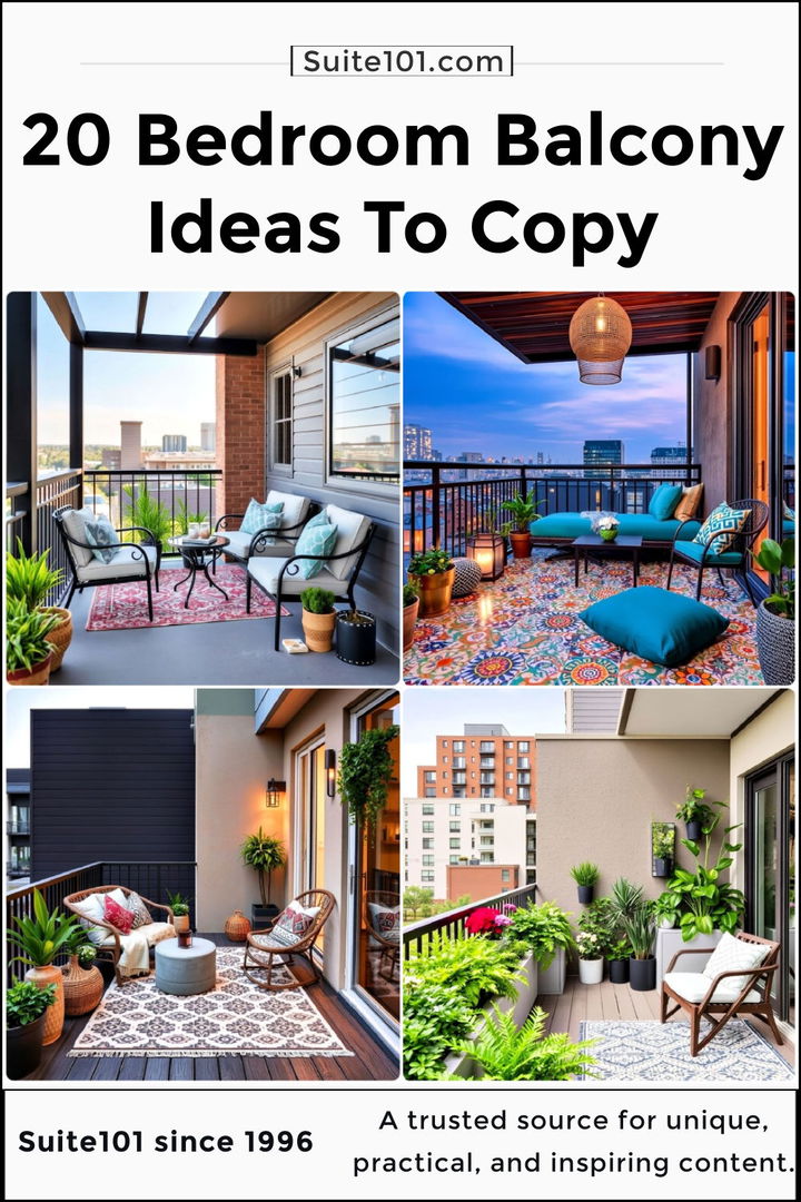 best bedroom balcony ideas