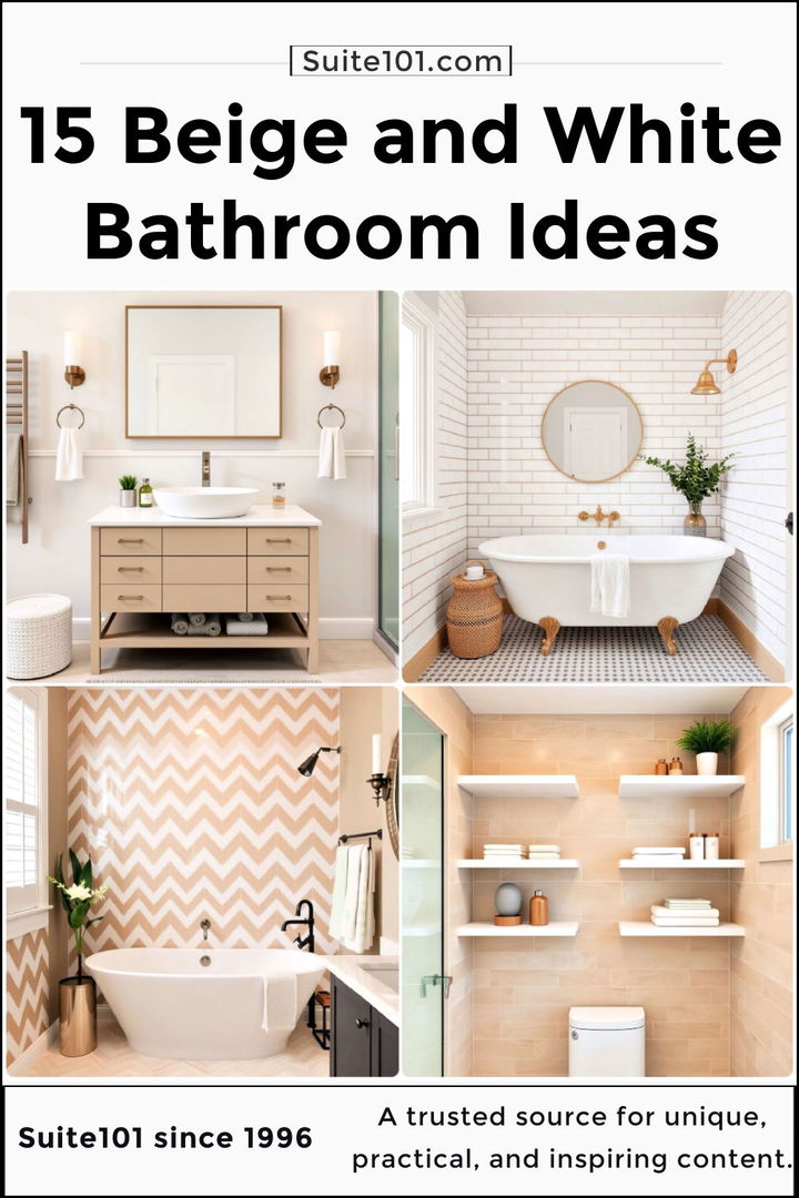 best beige and white bathroom ideas