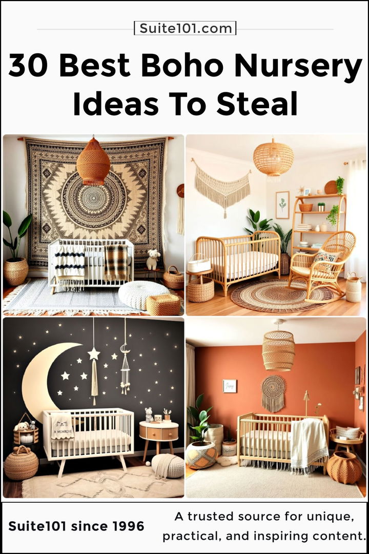 best boho nursery ideas