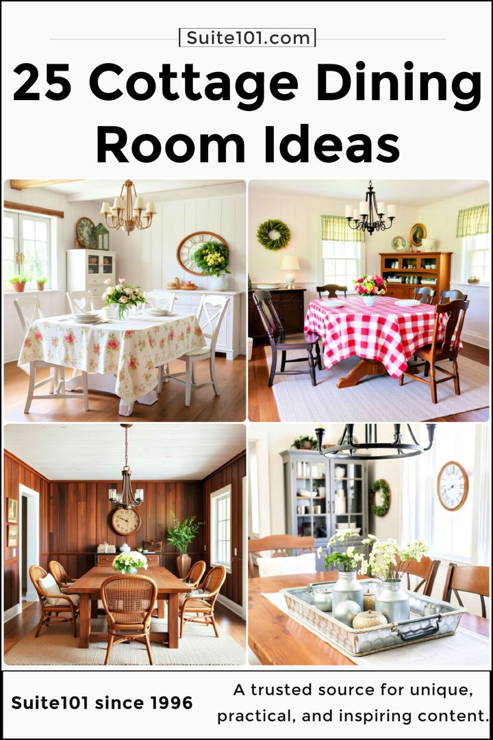 best cottage dining room ideas