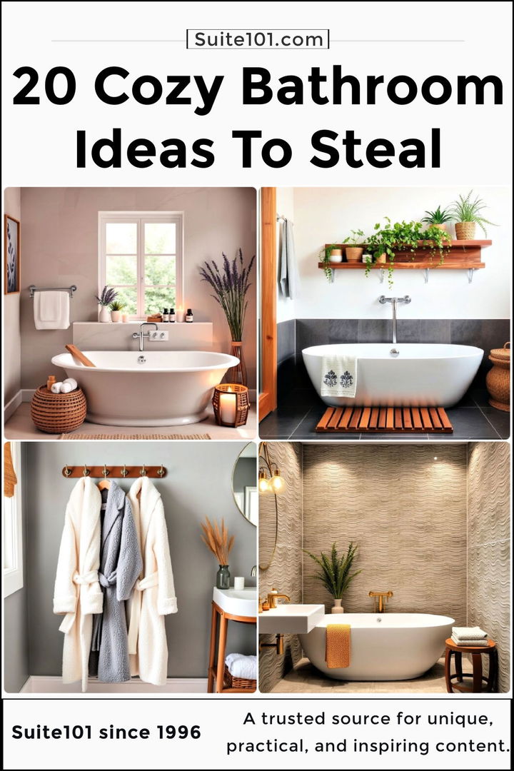 best cozy bathroom ideas