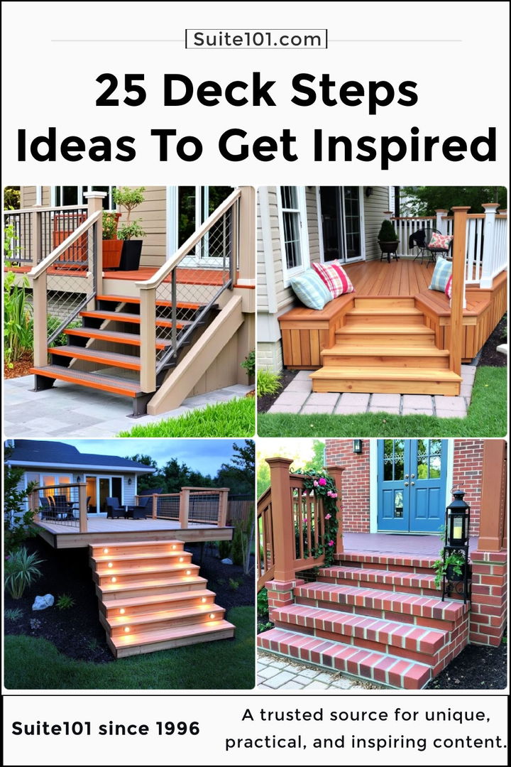 best deck steps ideas