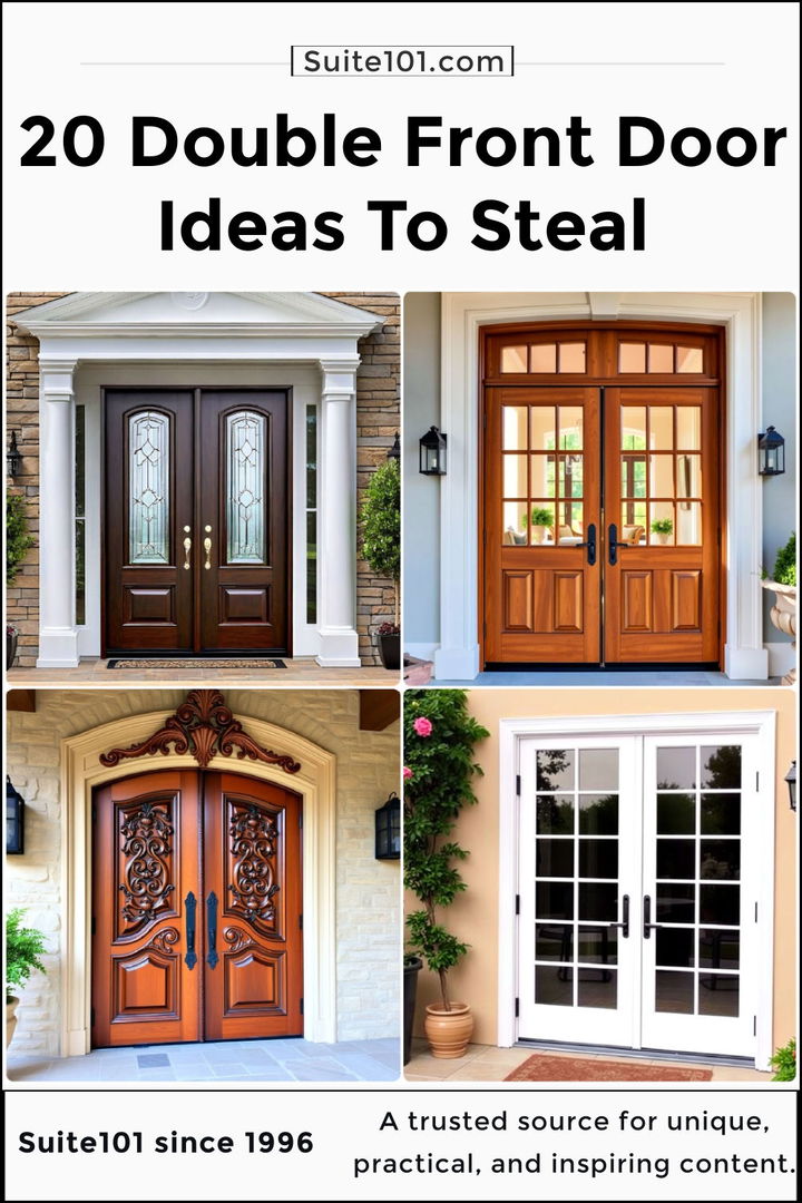 best double front door ideas